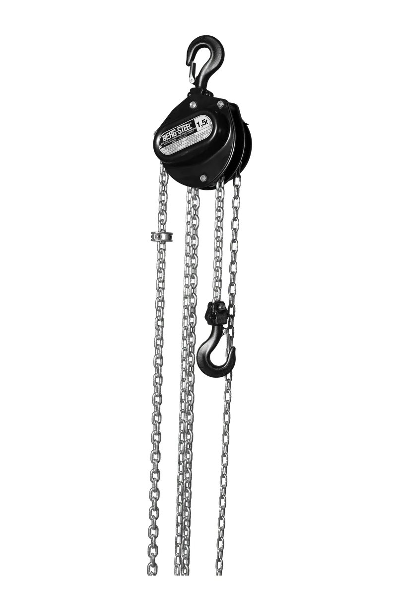 TALHA COMPACTA NT8 1,5t C/10m BLACK